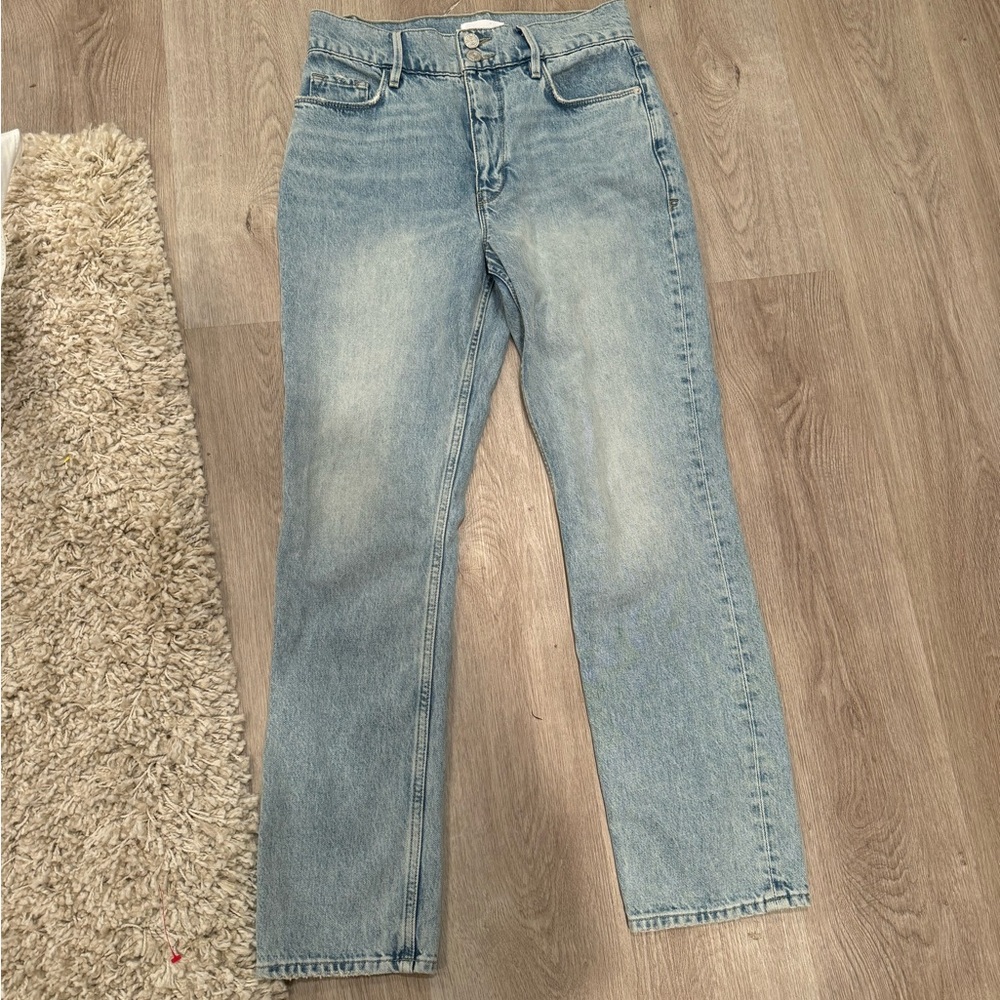 Frame Le Sylvie Slender Straight Jeans